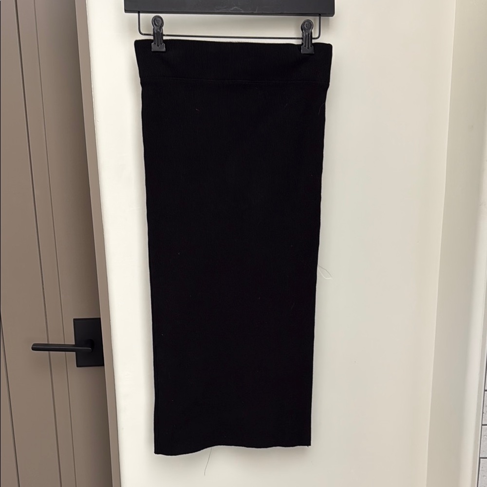 James Perse Rib Black and Gray Skirts